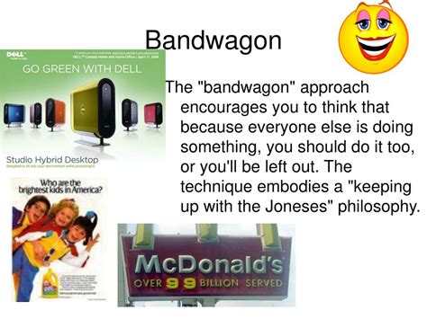 bandwagon advertising definition.